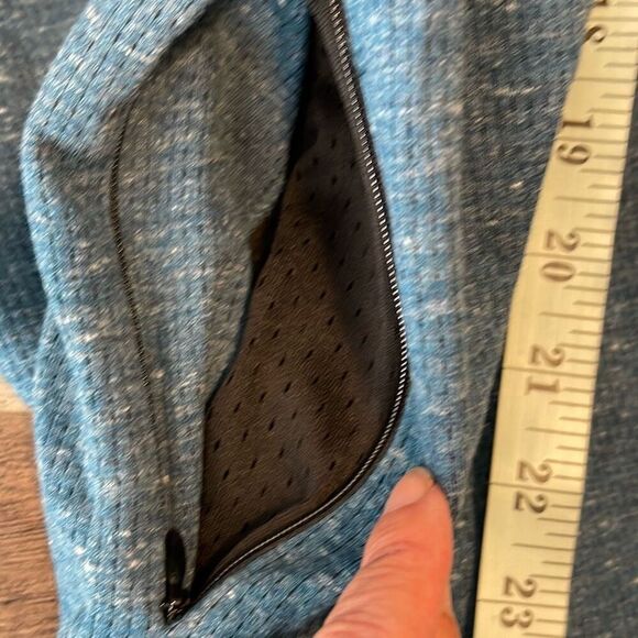 01.Algo Performance Sweater Men XXLarge Teal Blue Hoodie Sweatshirt Pullover SPF - Picture 4 of 10